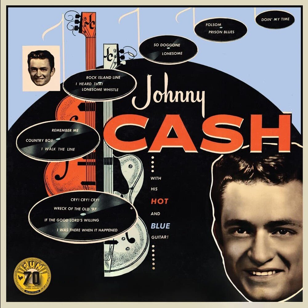Johnny Cash - With His Hot And Blue Guitar: Sun Records 70th / Remastered 2022 [LP] Vinyl Record - POPvault