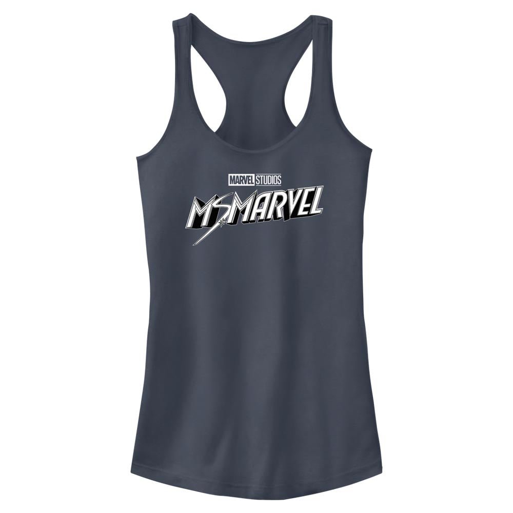 Junior's Marvel Black and White Tank Top - POPvault