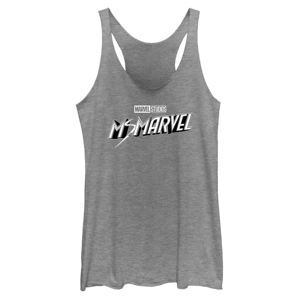 Junior's Marvel Black and White Tank Top - POPvault