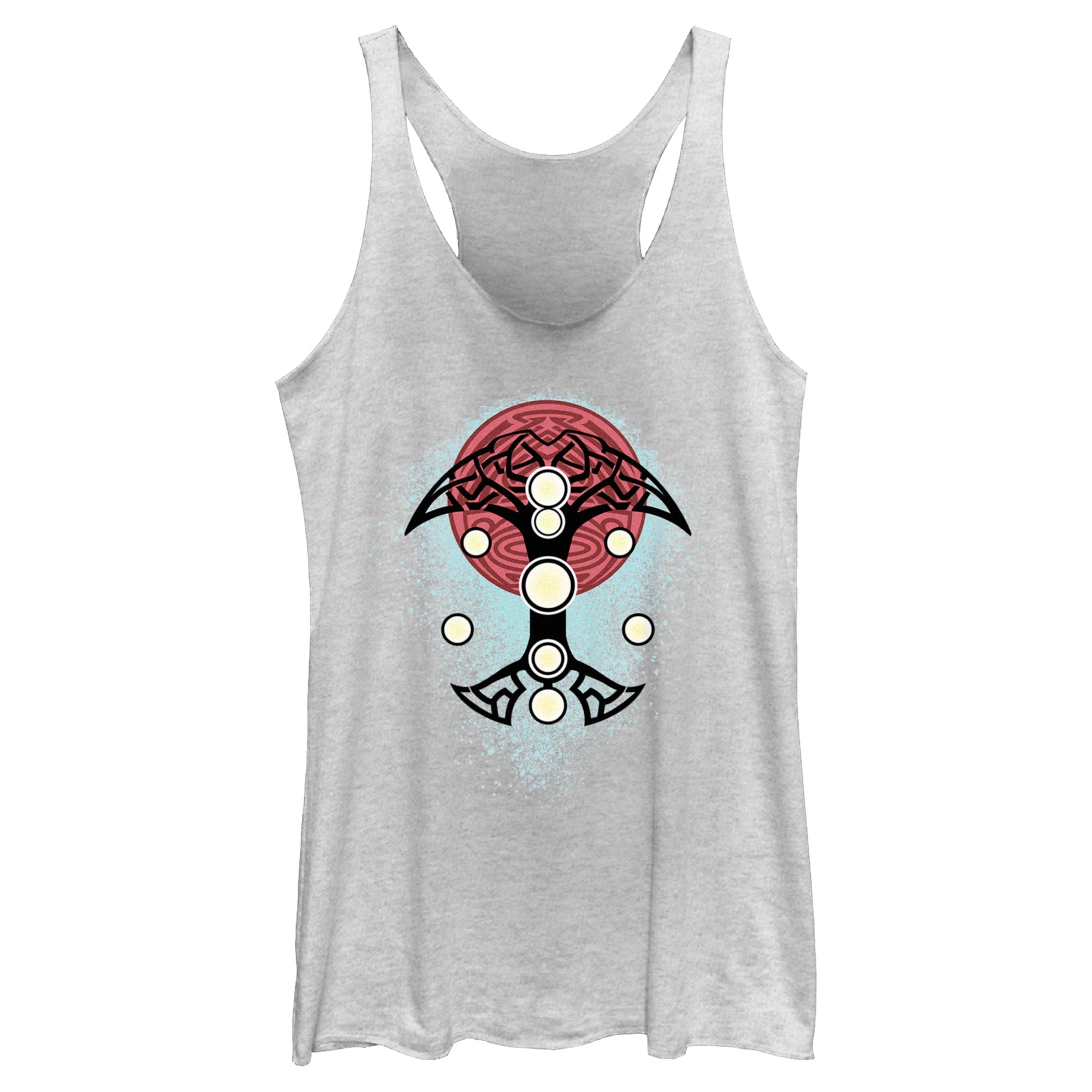 Junior's Marvel Blue Splatter Tank Top - POPvault