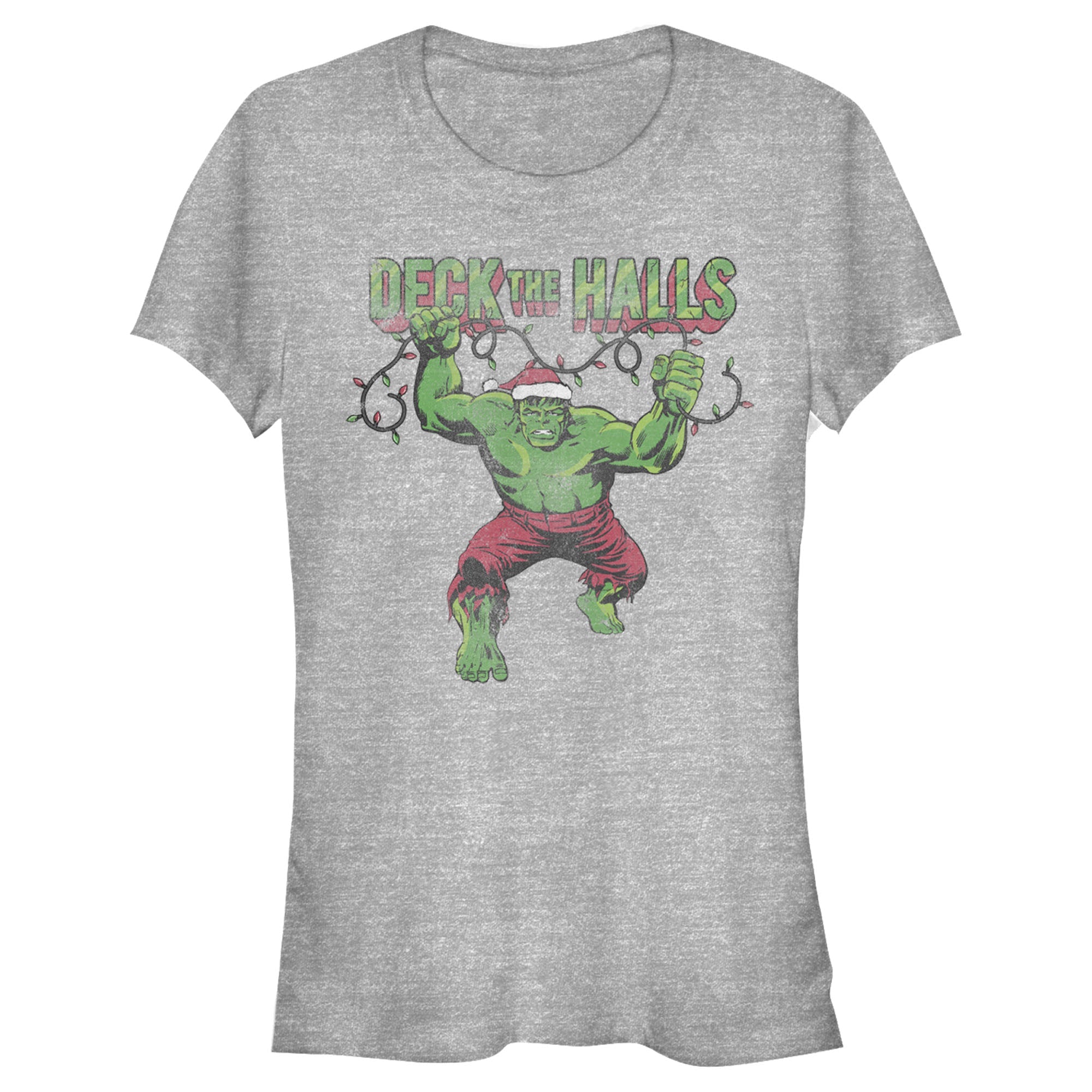 Junior's Marvel Deck Hulk T-Shirt - POPvault