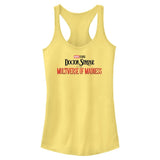 Junior's Marvel Doctor Strange 2 Main Logo Tank Top - POPvault