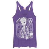 Junior's Marvel Groot Vol Two Tank Top - POPvault