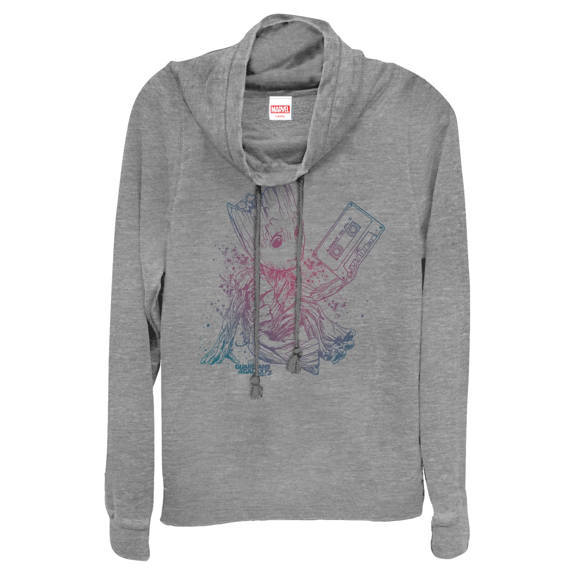 Junior's Marvel Grootient Cowl Neck - POPvault