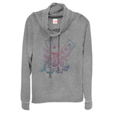 Junior's Marvel Grootient Cowl Neck - POPvault