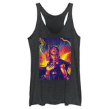 Junior's Marvel Mighty Hero Lightning Tank Top - POPvault