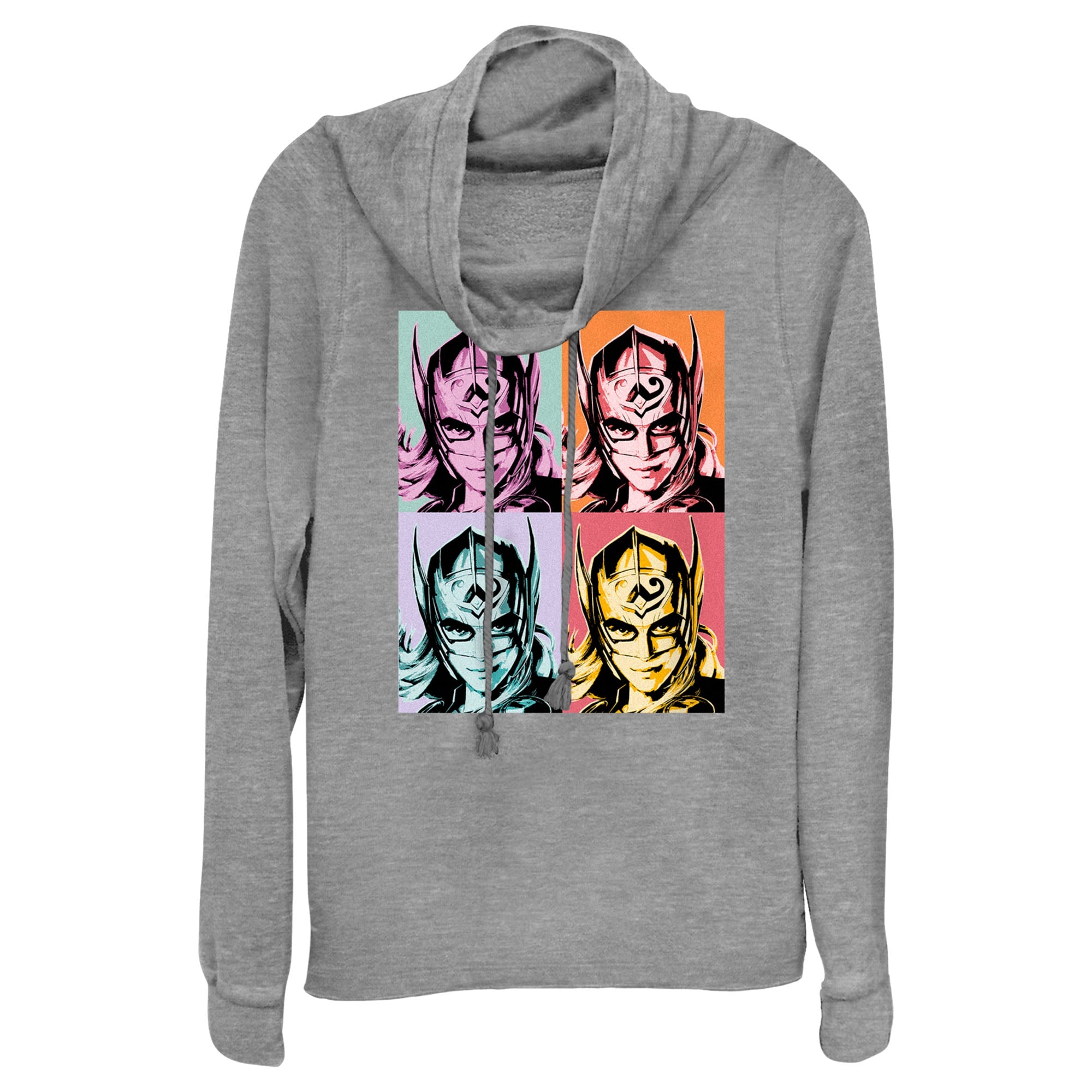 Junior's Marvel Mighty Thor Pop Cowl Neck - POPvault