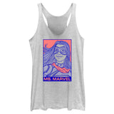 Junior's Marvel Pop Ms Marvel Tank Top - POPvault