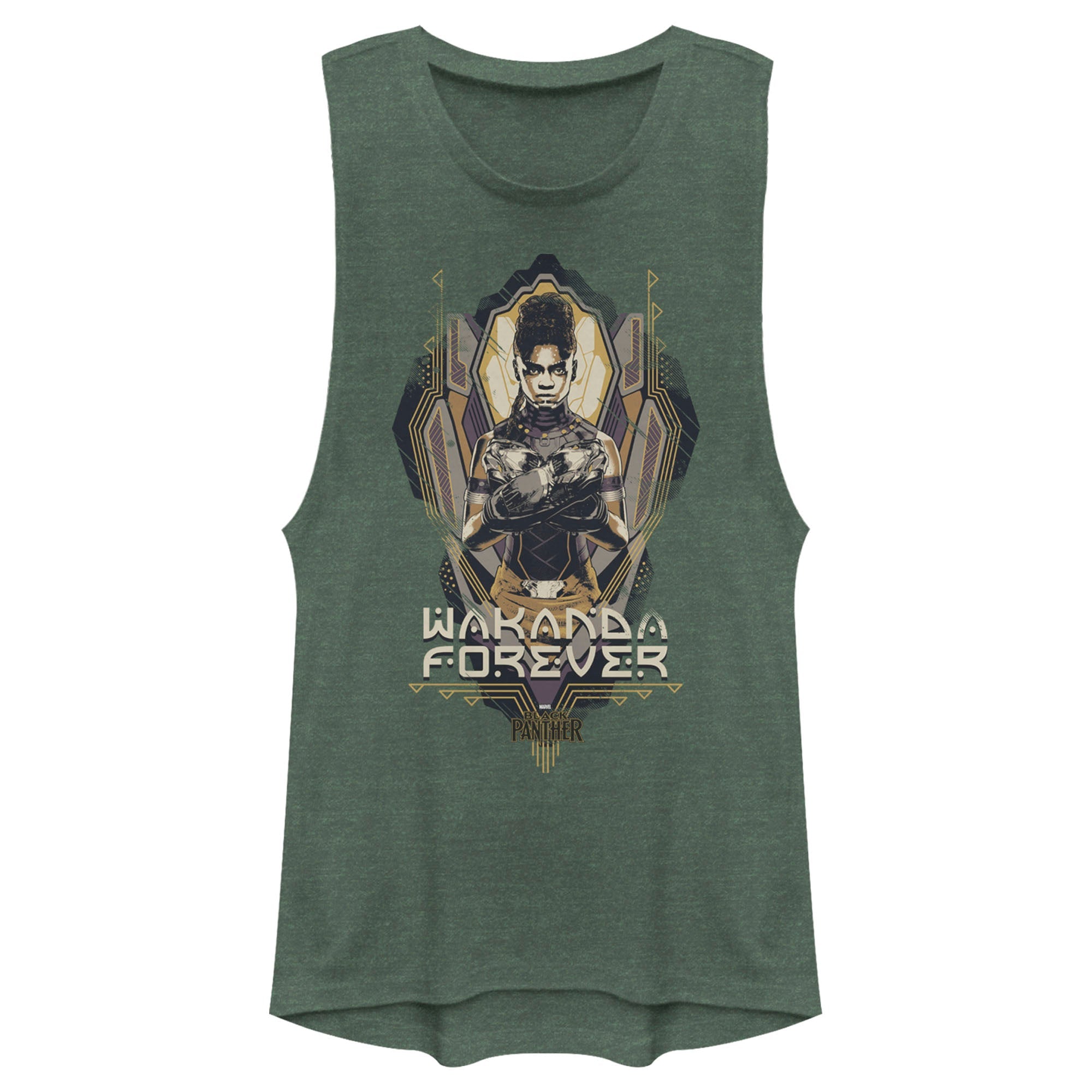 Junior's Marvel Shuri Forever Muscle Tee - POPvault