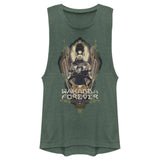 Junior's Marvel Shuri Forever Muscle Tee - POPvault