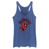 Junior's Marvel Spider - Man Beyond Amazing MULTIPLE SPIDEY SENSES Tank Top - POPvault