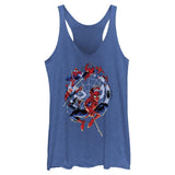 Junior's Marvel SPIDEY CIRCLE EVOLUTION Tank Top - POPvault