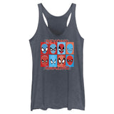 Junior's Marvel SPIDEY SQUARES BEYOND Tank Top - POPvault