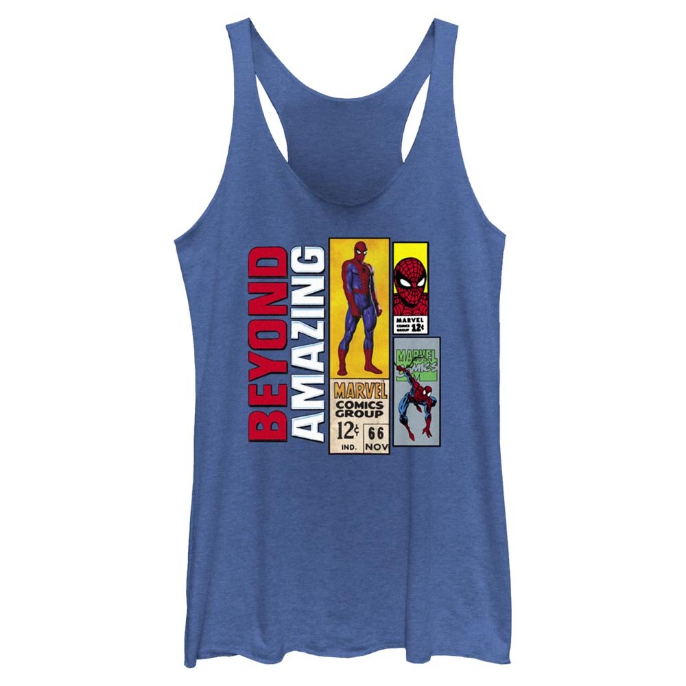 Junior's Marvel SPIDEY TWELVE CENTS Tank Top - POPvault