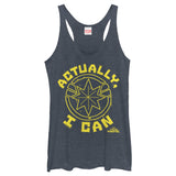 Junior's Marvel Strong Female Tank Top - POPvault