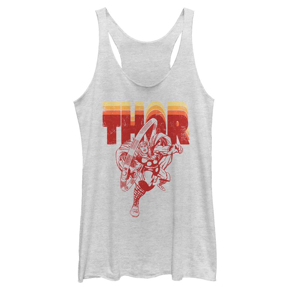 Junior's Marvel Thor Retro Tank Top - POPvault