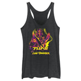 Junior's Marvel Thunder Character Pyramid Tank Top - POPvault