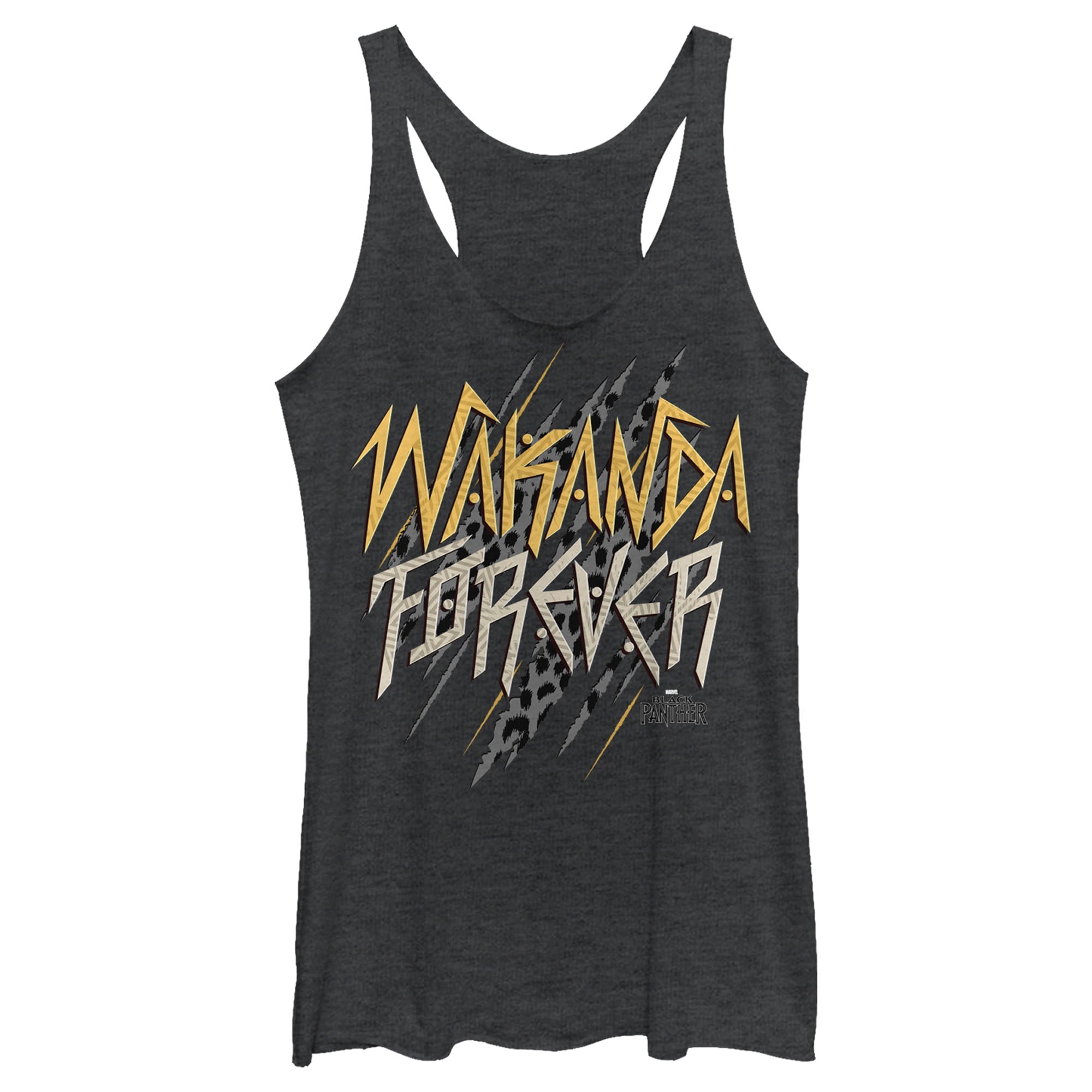 Junior's Marvel Wakanda Slant Forevs Tank Top - POPvault