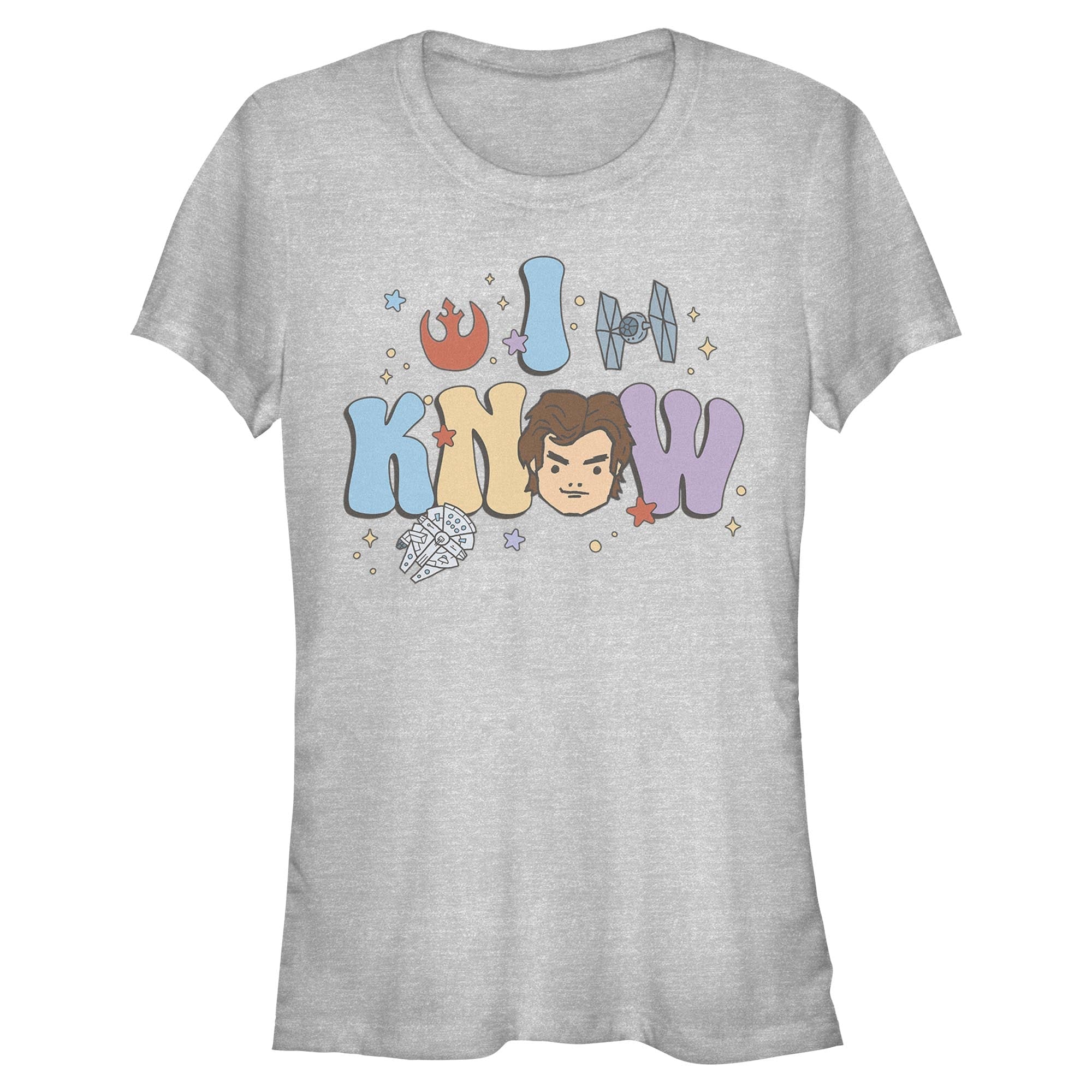 Junior's Star Wars Han I Know T-Shirt - POPvault