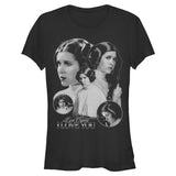 Junior's Star Wars Leia Organa I Love You T-Shirt - POPvault