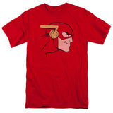 Justice League Cooke Head Mens T Shirt Red Officially Licensed - POPvault