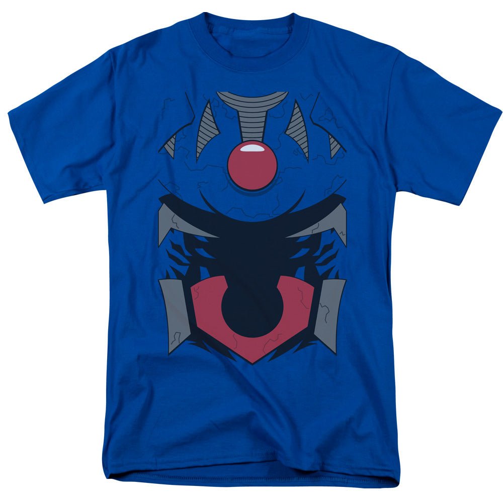 Justice League Darkseid Uniform Mens T Shirt Royal Blue Officially Licensed - POPvault