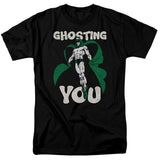 Justice League Ghosting Mens T Shirt Black Officially Licensed - POPvault