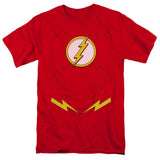 Justice League New Flash Uniform Mens T Shirt Red Officially Licensed - POPvault