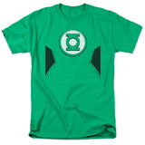 Justice League New Green Lantern Uniform Mens T Shirt Kelly Green Officially Licensed - POPvault