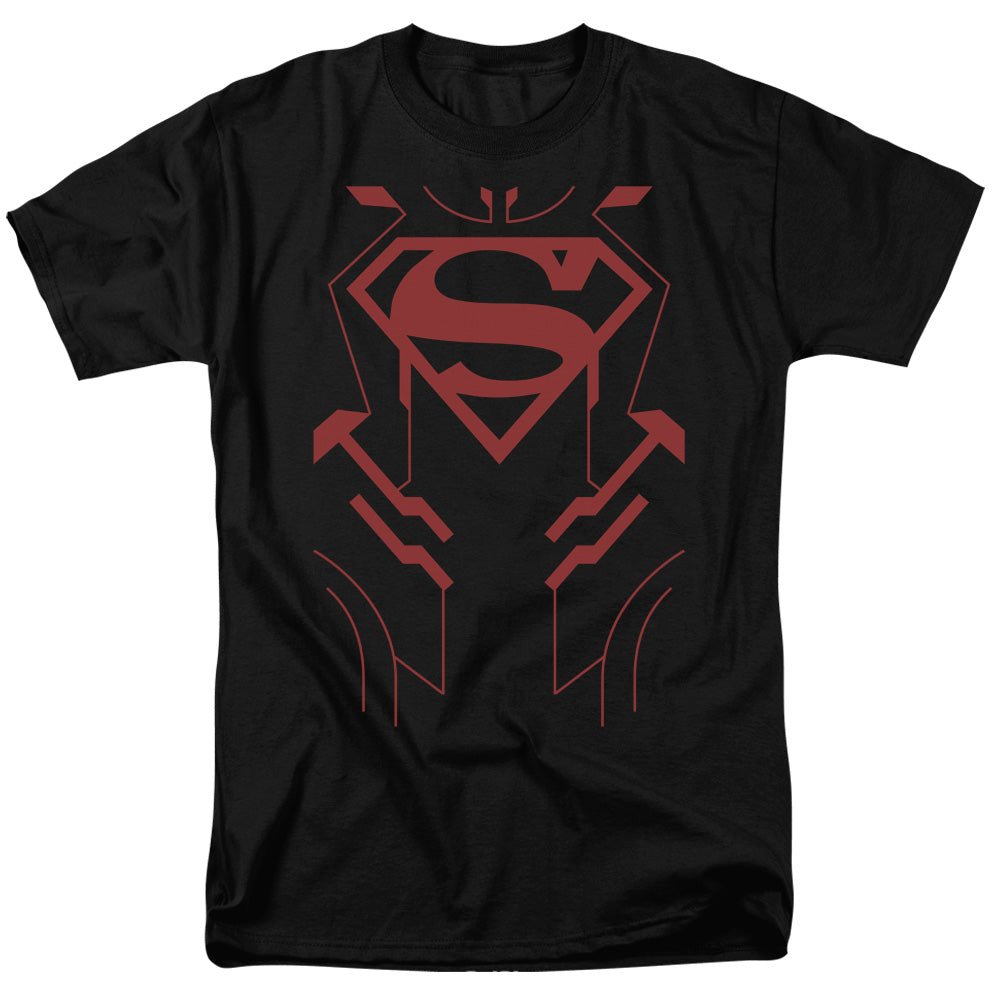 Justice League Superboy Mens T Shirt Black Officially Licensed - POPvault