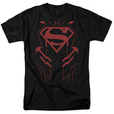 Justice League Superboy Mens T Shirt Black Officially Licensed - POPvault