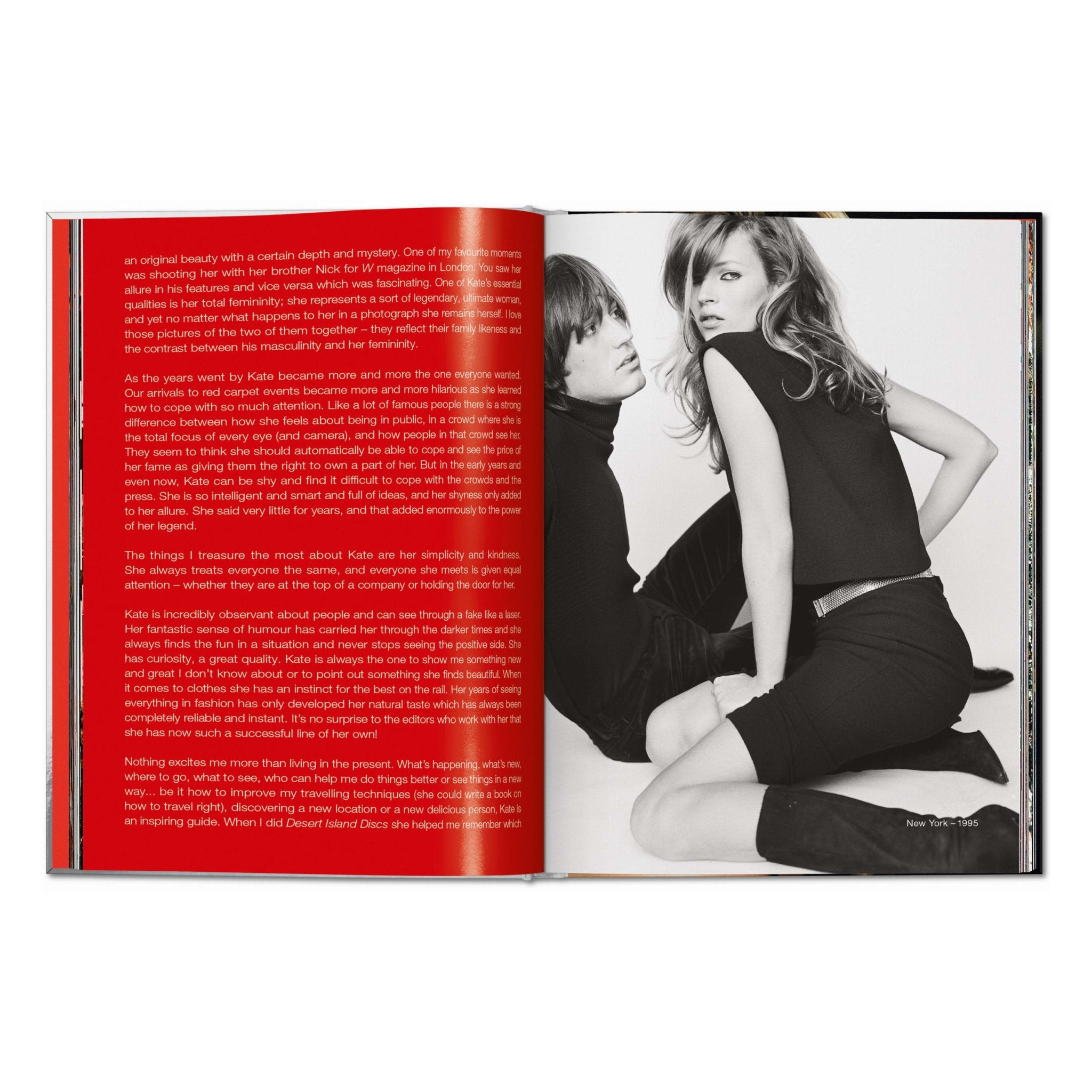 Kate Moss by Mario Testino (English)-POPvault