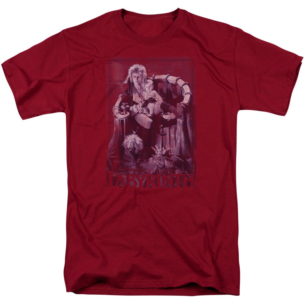 Labyrinth Goblin Baby Mens T Shirt Cardinal Officially Licensed - POPvault