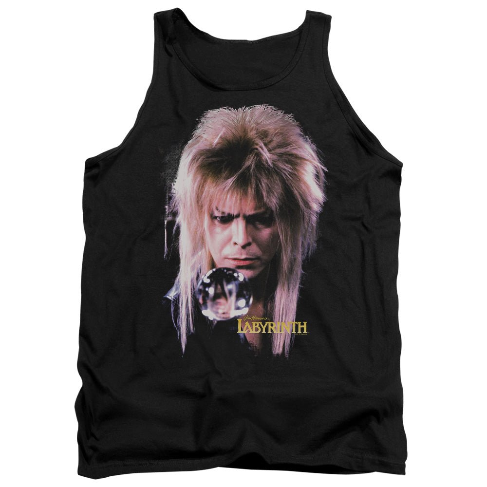 Labyrinth Goblin King Mens Tank Top Shirt Black Officially Licensed - POPvault
