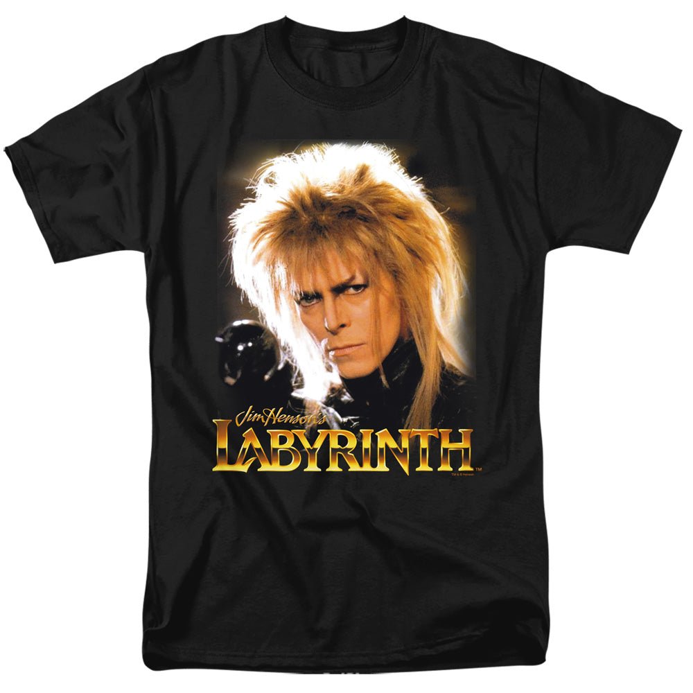 Labyrinth Jareth Mens T Shirt Black Officially Licensed - POPvault