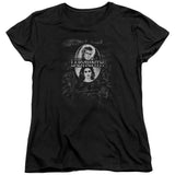 Labyrinth Maze Womens T Shirt Black Officially Licensed - POPvault