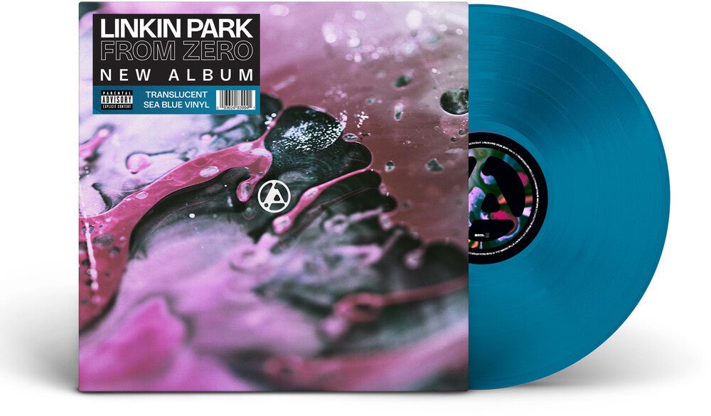 Linkin Park - From Zero [Translucent Sea Blue LP] Vinyl Record - POPvault
