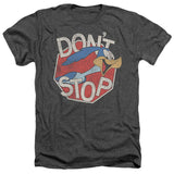 Looney Tunes Dont Stop Heather Mens T Shirt Charcoal Officially Licensed - POPvault