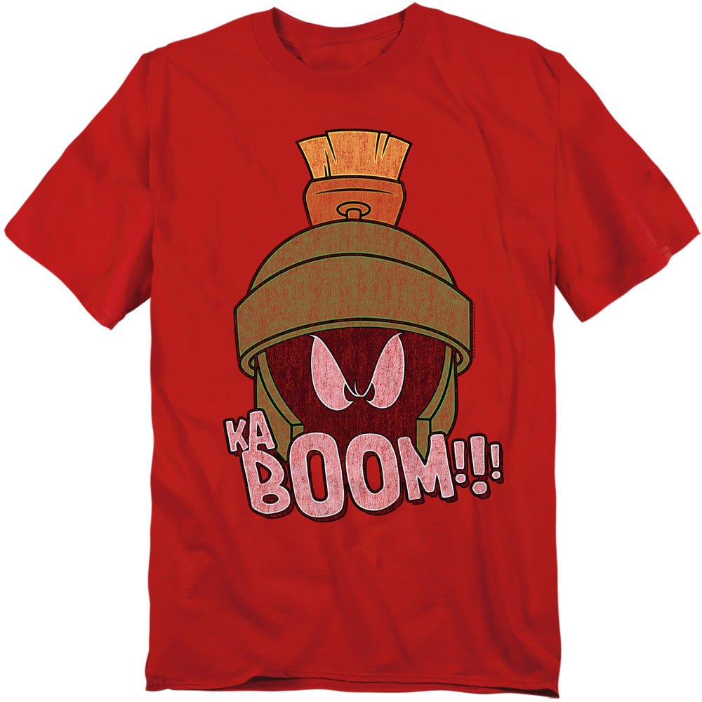 Looney Tunes Kaboom Mens T Shirt Red Officially Licensed - POPvault