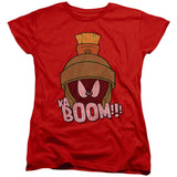 Looney Tunes Kaboom Womens T Shirt Red Officially Licensed - POPvault