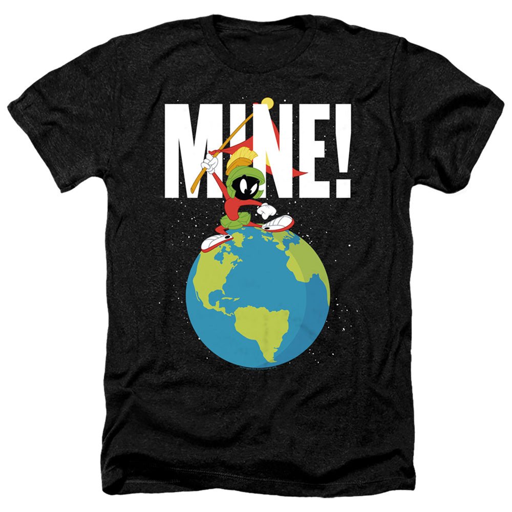 Looney Tunes Mine Heather Mens T Shirt Black Officially Licensed - POPvault