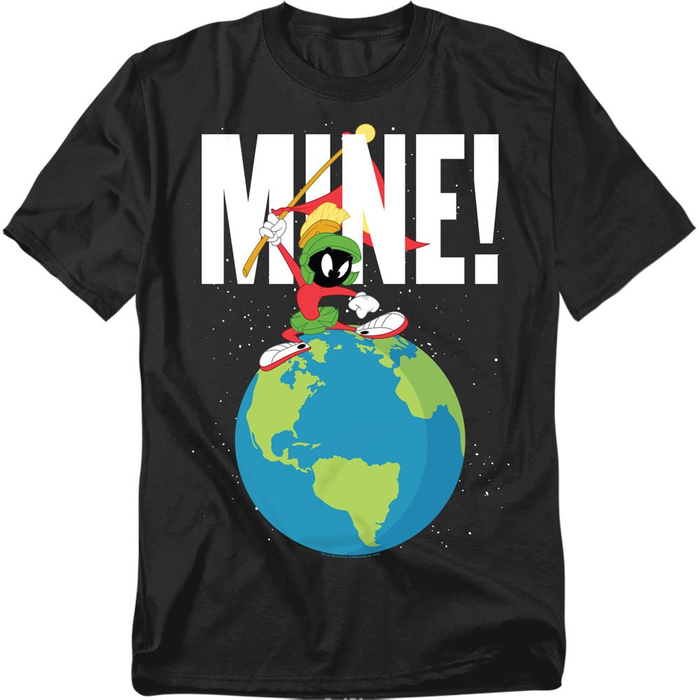 Looney Tunes Mine Mens T Shirt Black Officially Licensed - POPvault