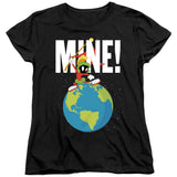 Looney Tunes Mine Womens T Shirt Black Officially Licensed - POPvault