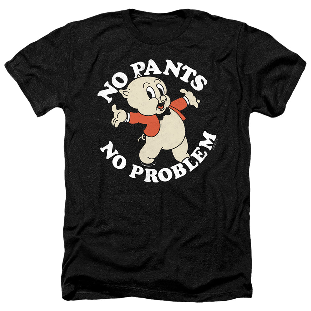 Looney Tunes No Pants Heather Mens T Shirt Black Officially Licensed - POPvault