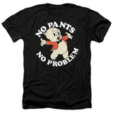 Looney Tunes No Pants Heather Mens T Shirt Black Officially Licensed - POPvault