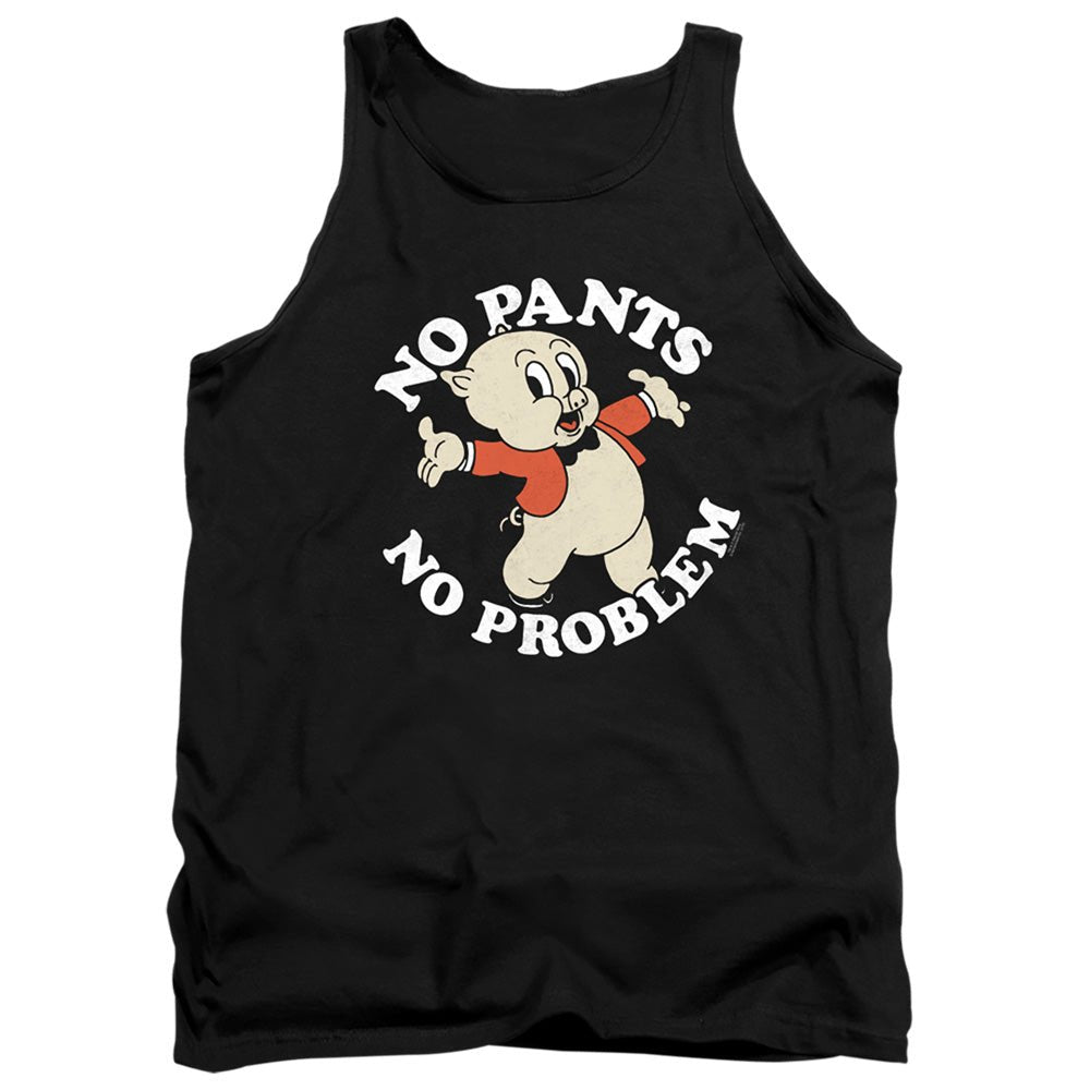 Looney Tunes No Pants Mens Tank Top Shirt Black Officially Licensed - POPvault
