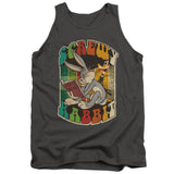 Looney Tunes Screwy Rabbit Mens Tank Top Shirt Charcoal Officially Licensed - POPvault