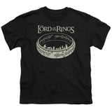 Lord Of The Rings the Journey Kids Youth T Shirt Black Officially Licensed - POPvault