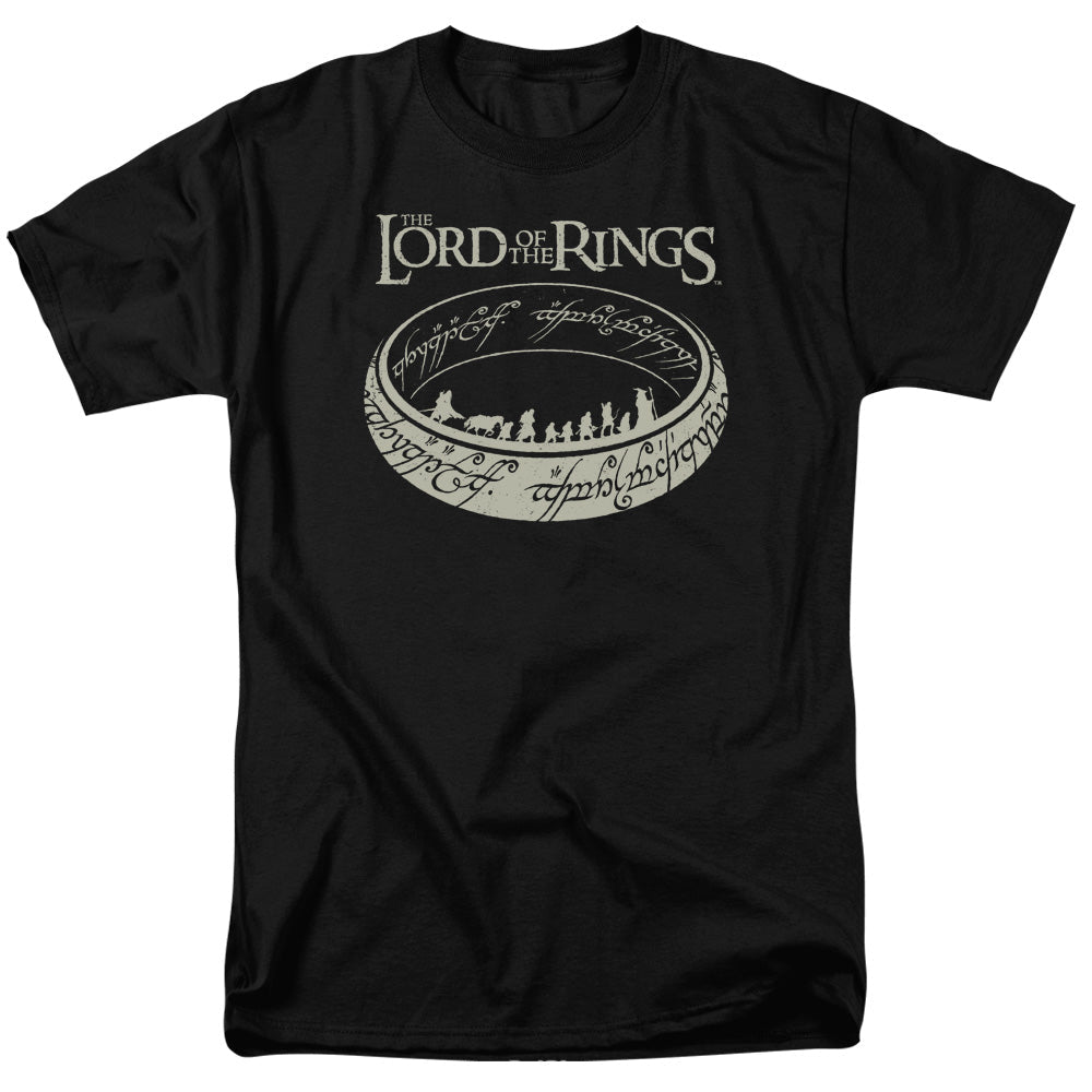 Lord Of The Rings The Journey Mens T Shirt Black Officially Licensed - POPvault