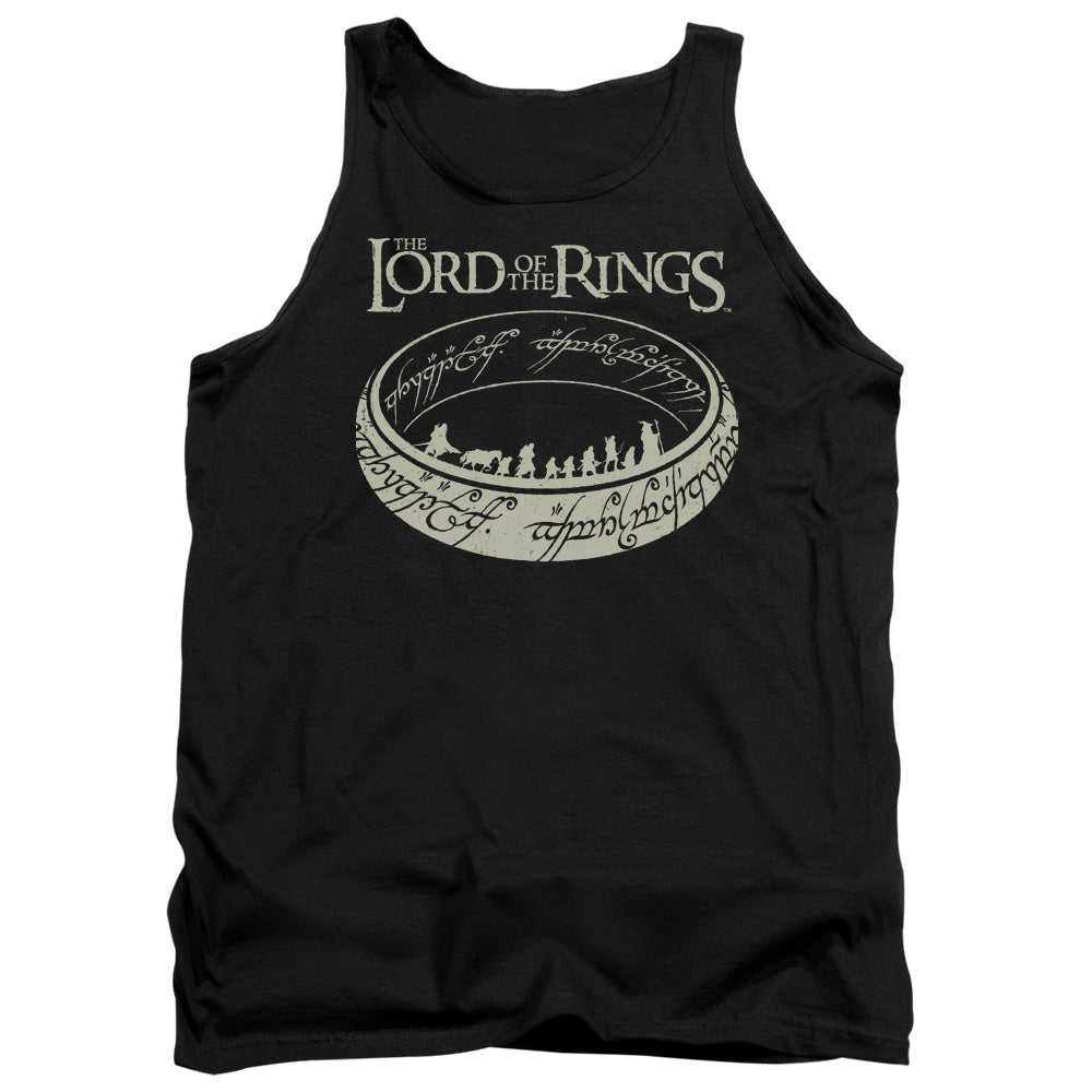 Lord Of The Rings The Journey Mens Tank Top Shirt Black Officially Licensed - POPvault